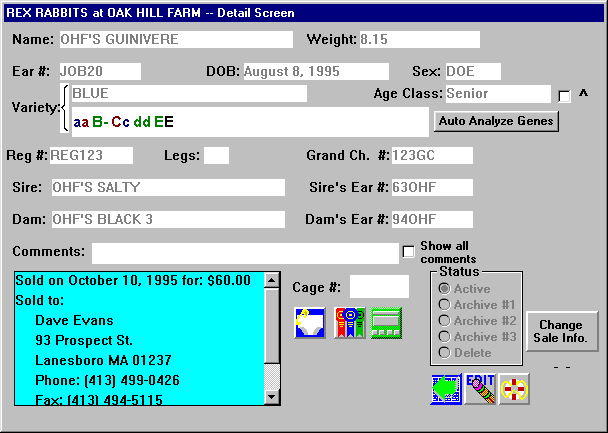 Detail Screen